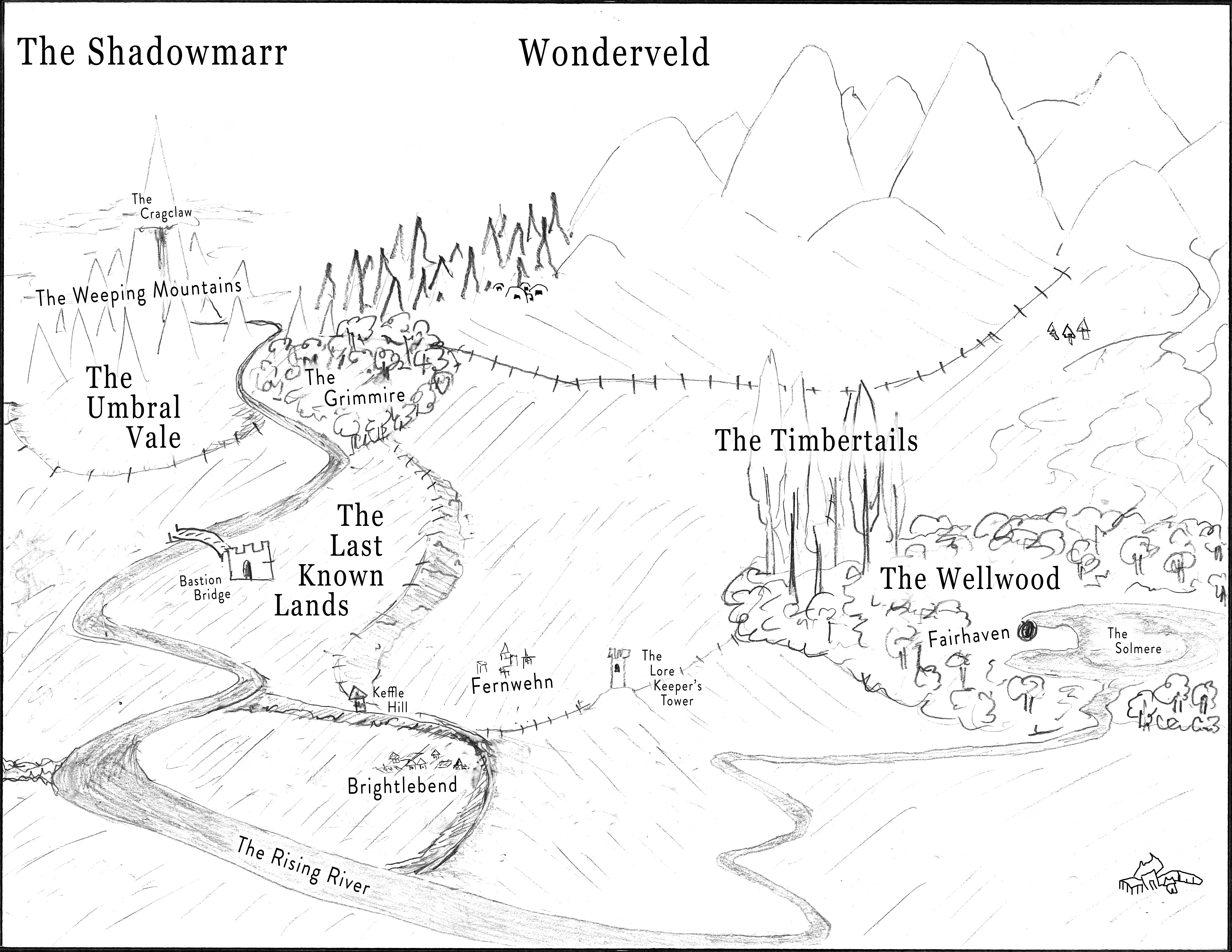 Map of Wonderveld